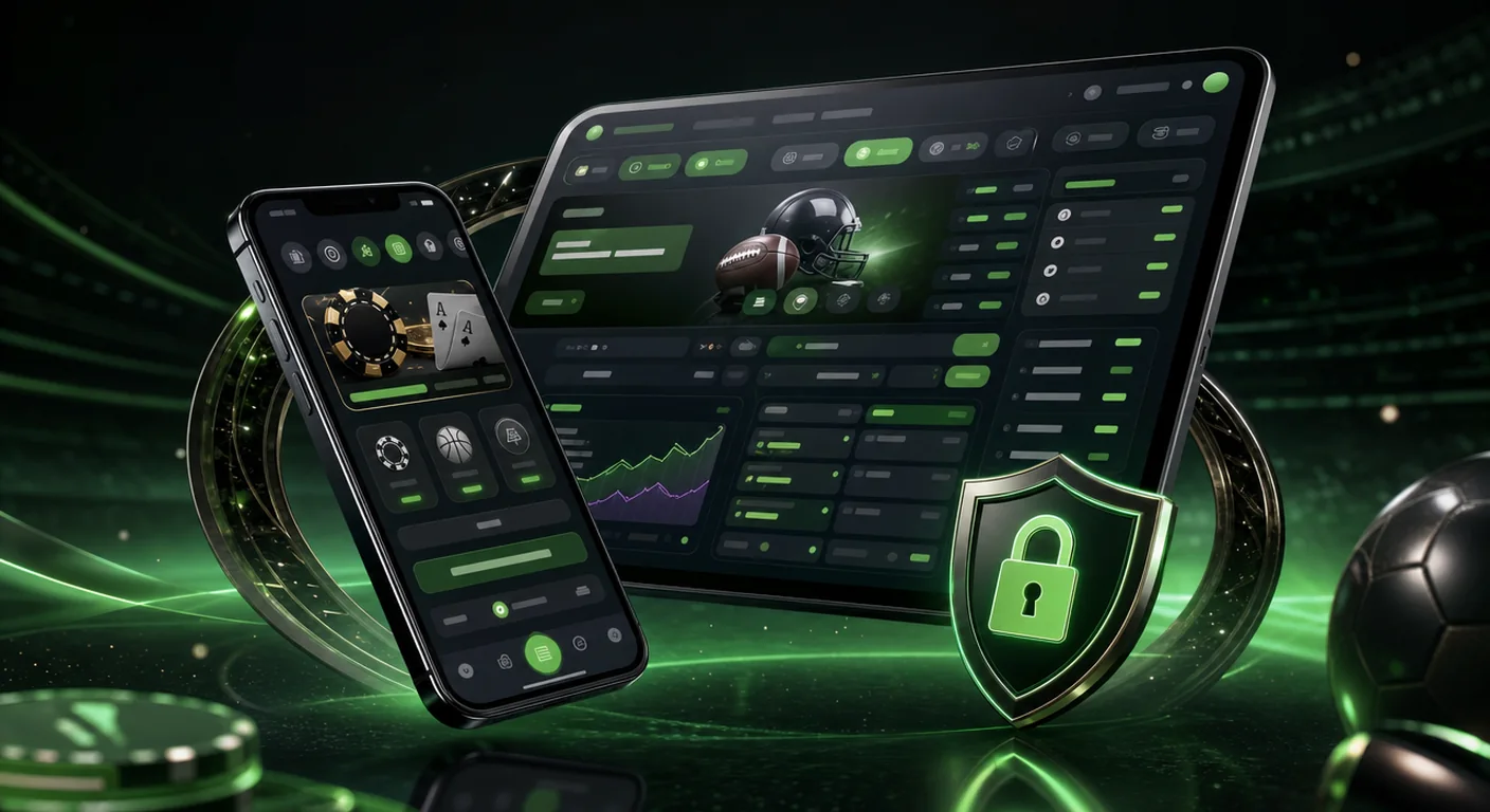 Mobile Betway login screen
